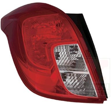 Lampa zespolona tylna lewa Opel Mokka 1